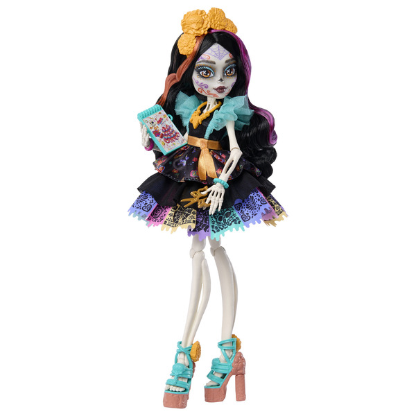Poupée Skelita Calaveras en robe à volants Monster High