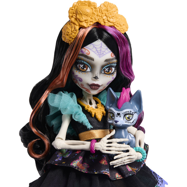 Poupée Skelita Calaveras en robe à volants Monster High