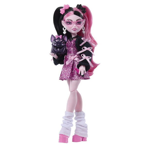 Poupée Draculaura en robe à nœuds Monster High
