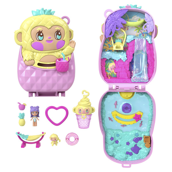 Polly Pocket Coffret Ananas et Oustiti