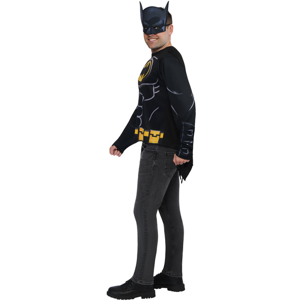 Top et masque adulte Batman – Taille unique M/L