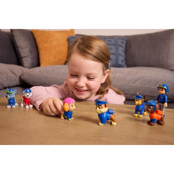 Multipack de 7 figurines search & rescue - La Pat  Patrouille