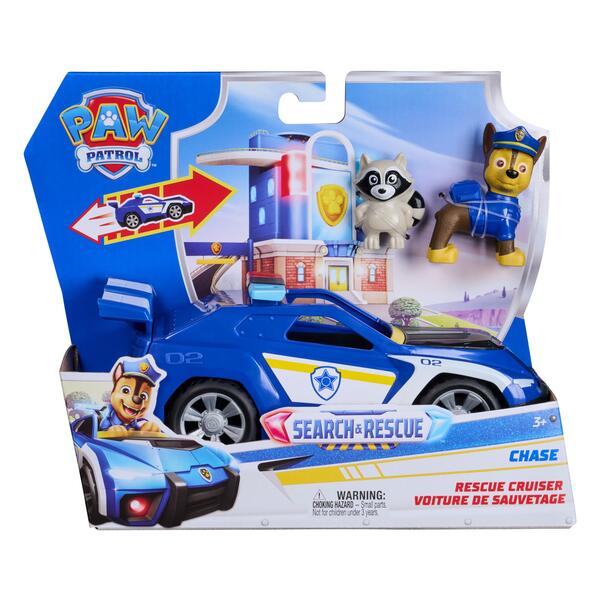 Véhicule + figurine search & rescue Chase - La Pat  Patrouille