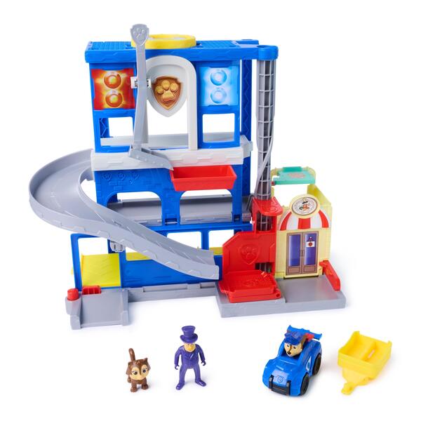 Playset poste de police pup squad search & rescue - La Pat  Patrouille