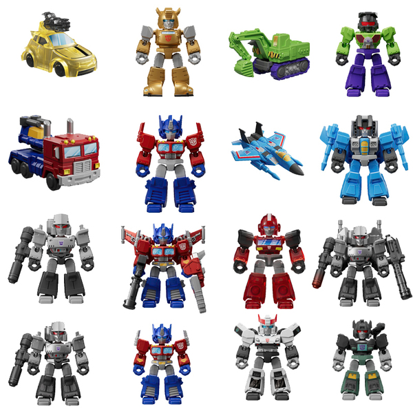 Figurine Blokees à construire - Transformers Defender V1 Galaxy Shining (modèle aléatoire)