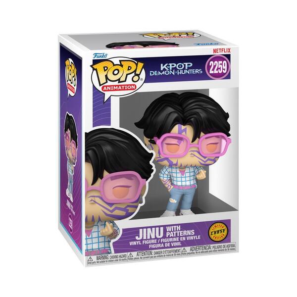 Figurine Funko Pop! K-Pop Demon Hunters - Jinu n°2259 (édition Chase)