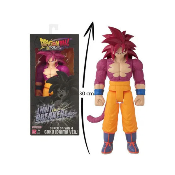 Figurine Géante Dragon Ball Daima Super Saiyan 4 Goku 30cm