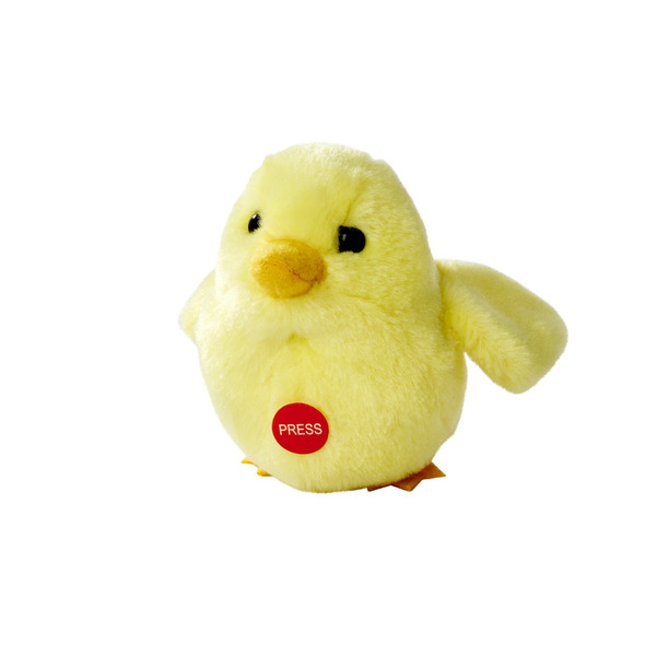 Peluche poussin sonore  9cm (modèle aléatoire)
