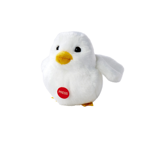 Peluche poussin sonore  9cm (modèle aléatoire)