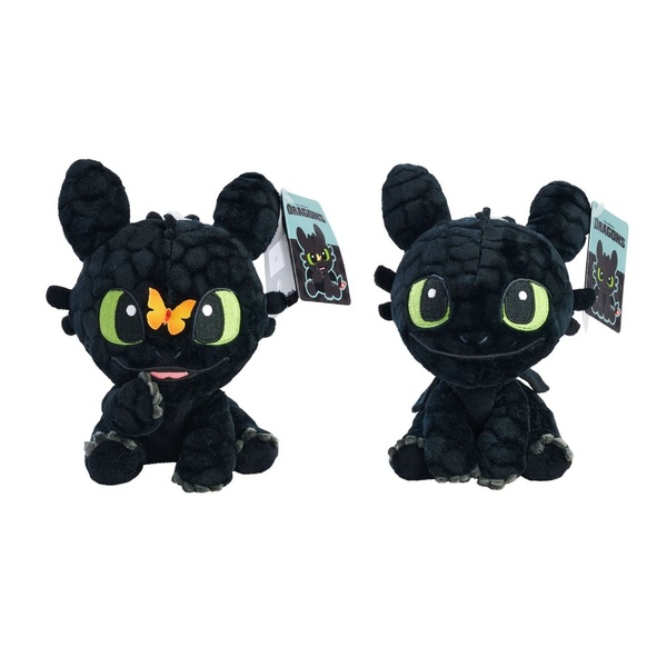 Peluche Dragons 18cm  (modèle aléatoire)