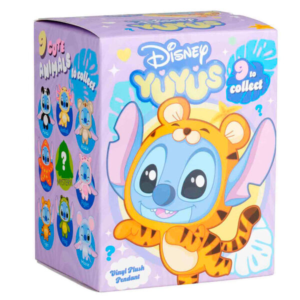 Porte-clés Peluche 12 cm Disney YuYus Stitch - Modèle aléatoire