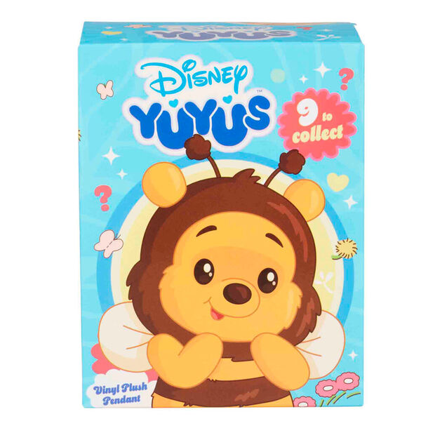 Porte-clés Peluche 12 cm Disney YuYus Winnie L ourson - Modèle aléatoire