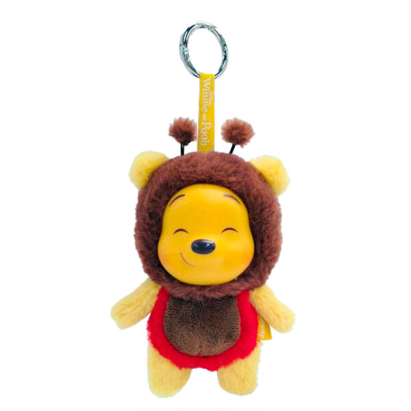 Porte-clés Peluche 12 cm Disney YuYus Winnie L ourson - Modèle aléatoire