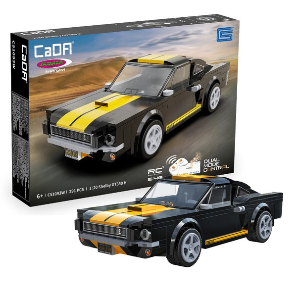 Set de construction CaDA - Voiture RC Shelby GT350H (292 pièces)