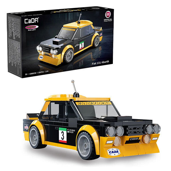 Set de construction CaDA - Fiat Abarth 131 (254 pièces)