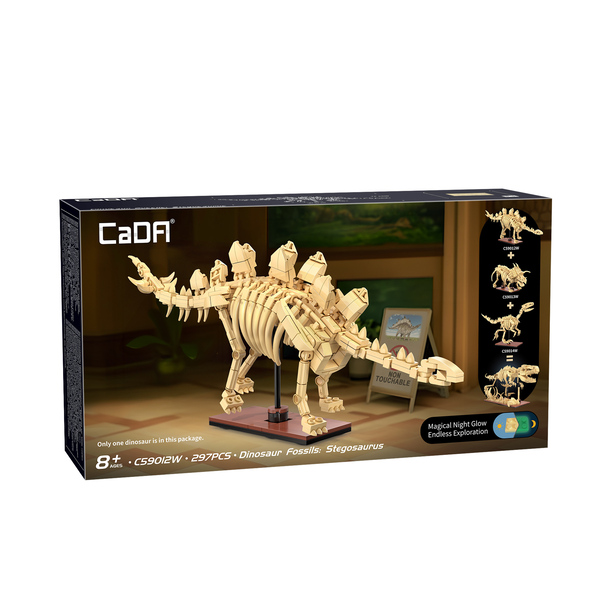 Set de construction CaDA – Stégosaurus (297 pièces)