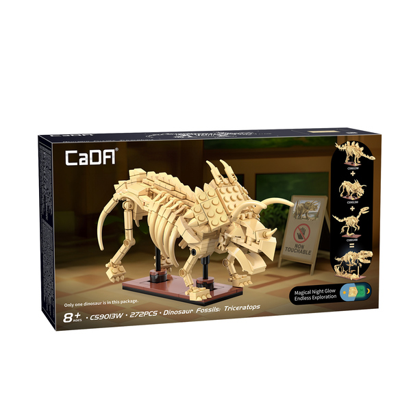 Set de construction CaDA – Tricératops (272 pièces)