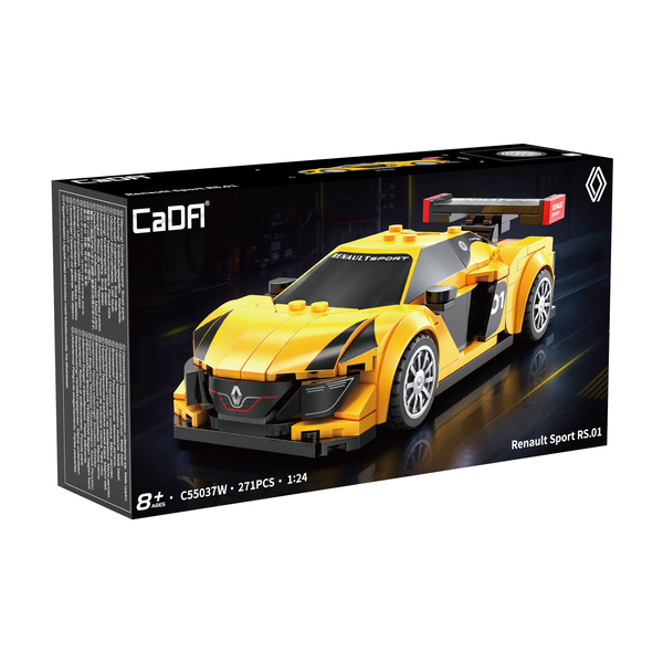 Set de construction CaDA - Renault Sport RS 01 (271 pièces)