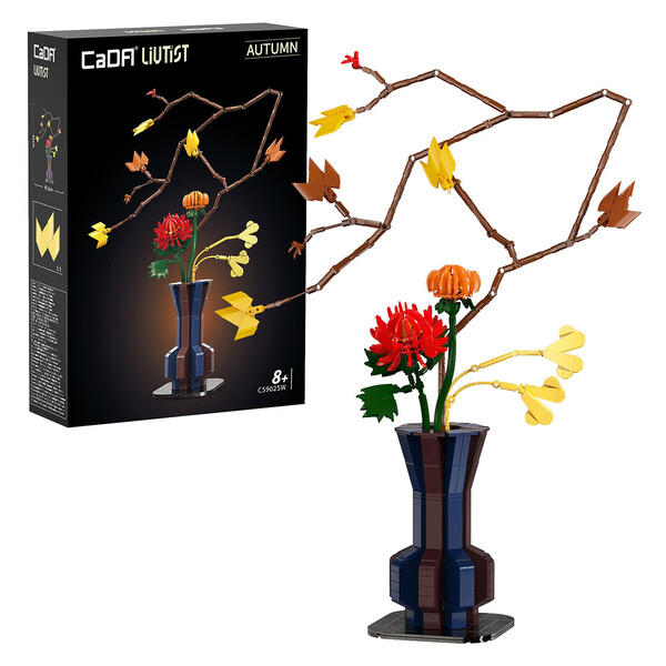 Set de construction CaDA - Art floral Automne (795 pièces)