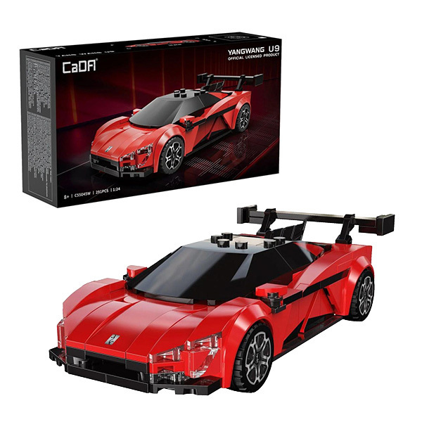 Set de construction CaDA – YangWang U9 Supercar (291 pièces)