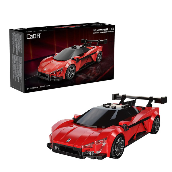 Set de construction CaDA - BYD Yangwang U9 Supercar (291 pièces)