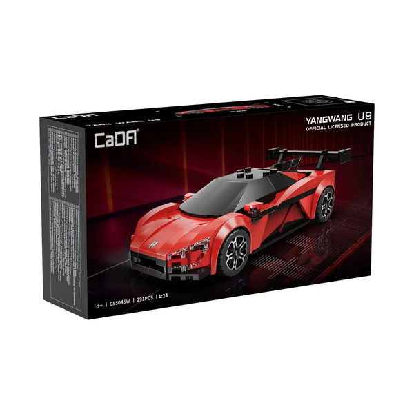 Set de construction CaDA - BYD Yangwang U9 Supercar (291 pièces)