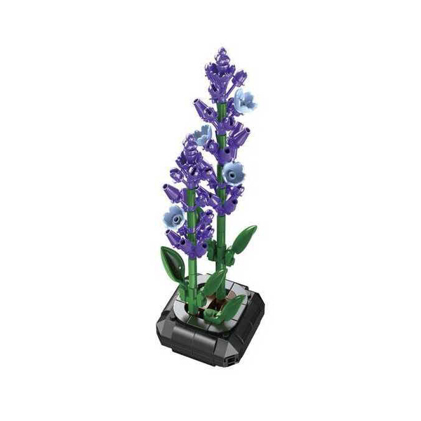 Set de construction CaDA - Pot de fleurs de lavande (205 pièces)