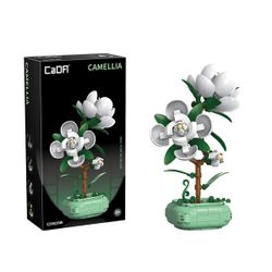 Set de construction CaDA - Fleur de Camélia (301 pièces)