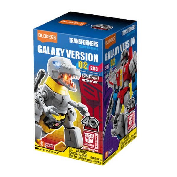 Figurine Blokees à construire - Transformers Galaxy V2 SOS (modèle aléatoire)