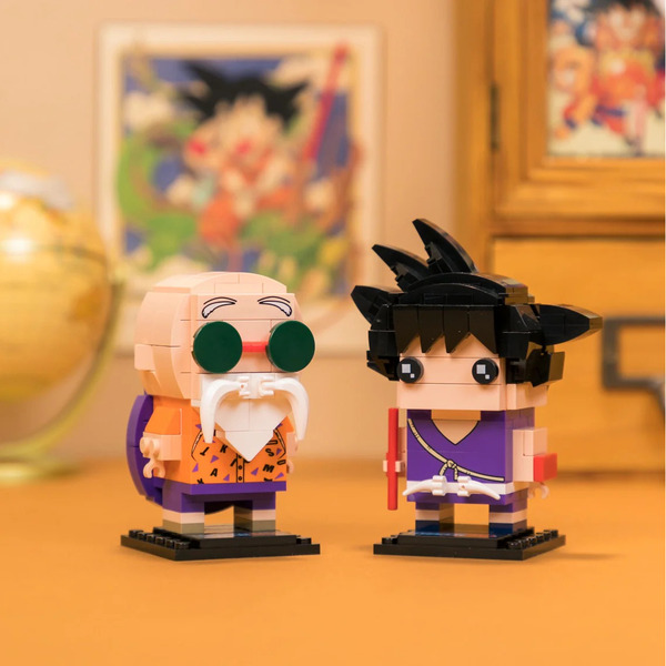 Figurine Pantasy à construire - Dragon Ball Goku 12cm (152 pièces)