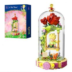 Figurine Pantasy à construire - Le Petit Prince et la balançoire à roses - 20cm (234 pièces)