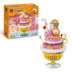 Figurine Pantasy à construire - Garfield 12cm (146 pièces)