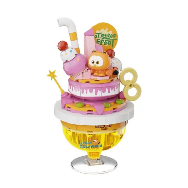 Figurine Pantasy à construire - Garfield 12cm (146 pièces)