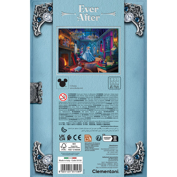 Puzzle 500 pièces Ever After - Cendrillon