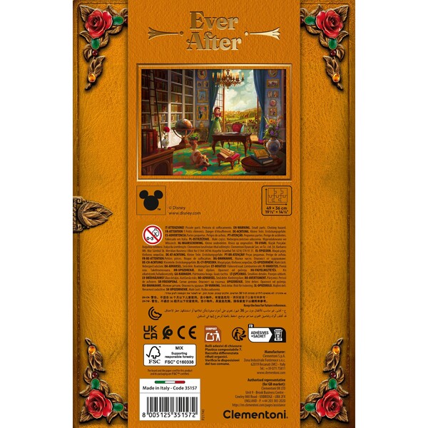 Puzzle 500 pièces Ever After - Belle
