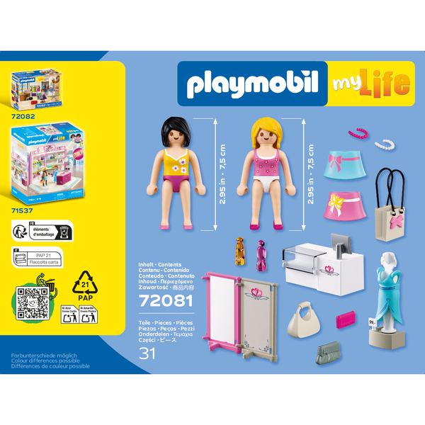 72081 – Playmobil City Life – Boutique de mode