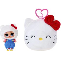 Poupée LOL suprise Peluche reversible Hello Kitty 