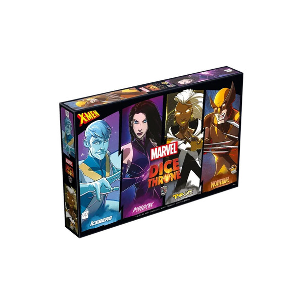 Dice Throne Marvel Iceberg, Psylocke, Tornade, Wolverine