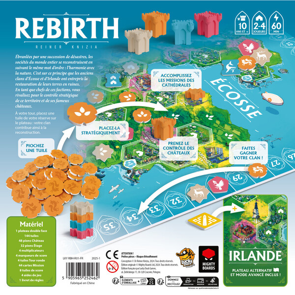 Rebirth - Jeu de tuiles