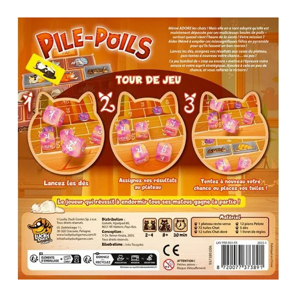 Pile-Poils - Jeu familial