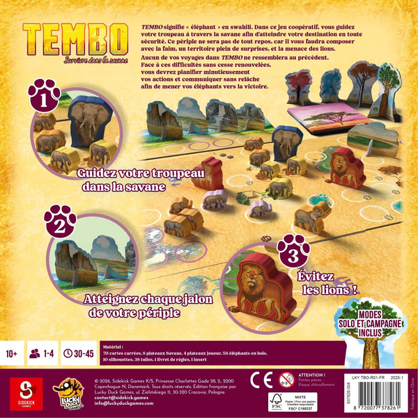 Tembo - Jeu coopératif