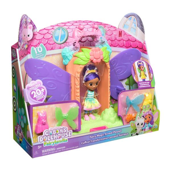 Playset transformation poupée fairylandia - Gabby et la Maison Magique