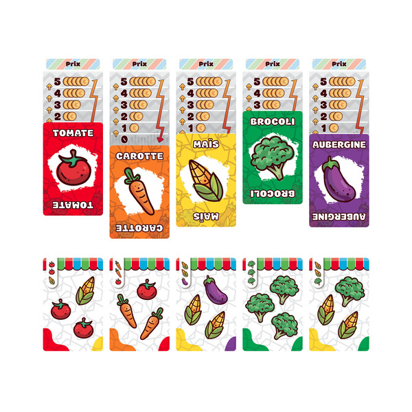 Marché Végé – Jeu de cartes stratégique