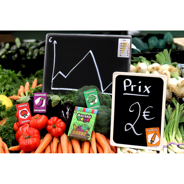 Marché Végé – Jeu de cartes stratégique