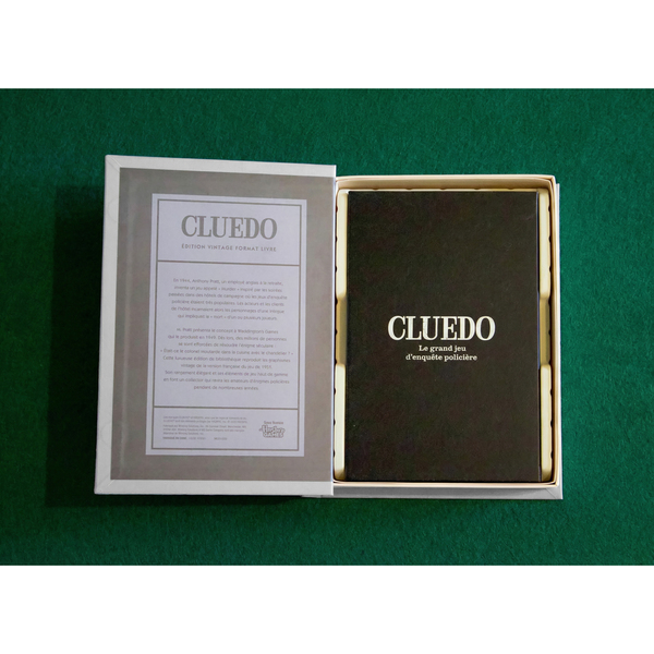 Cluedo vintage édition livre