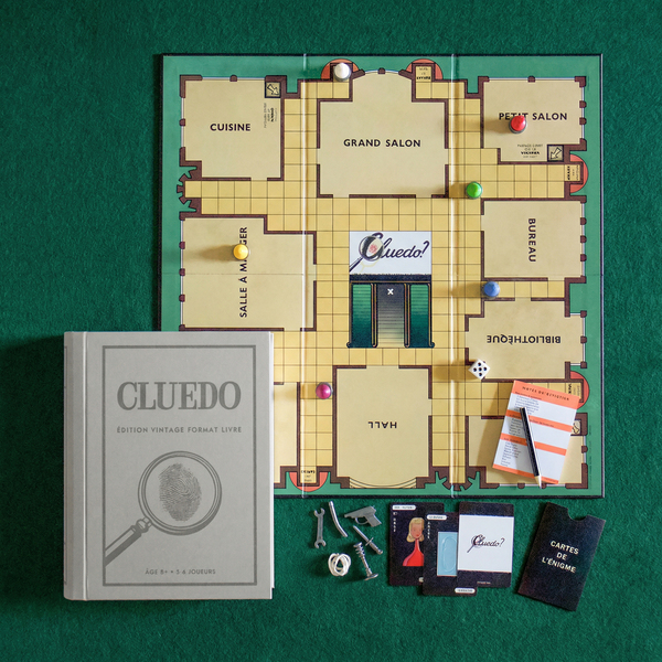 Cluedo vintage édition livre