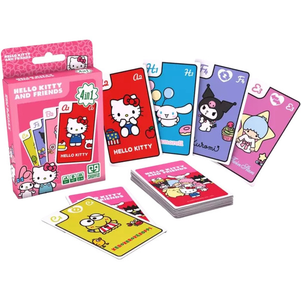 Jeu de cartes 7 familles Hello Kitty