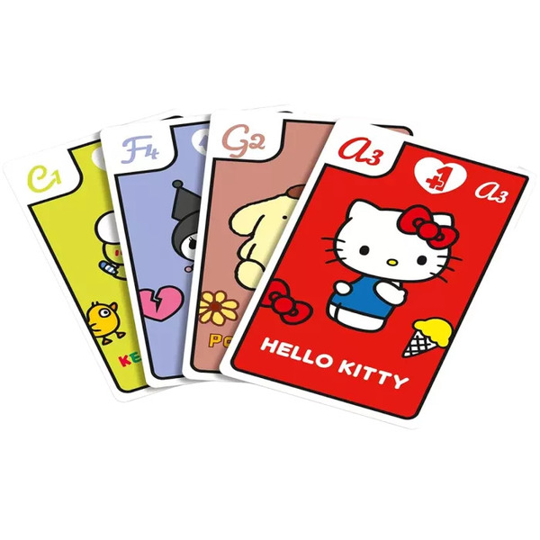 Jeu de cartes 7 familles Hello Kitty
