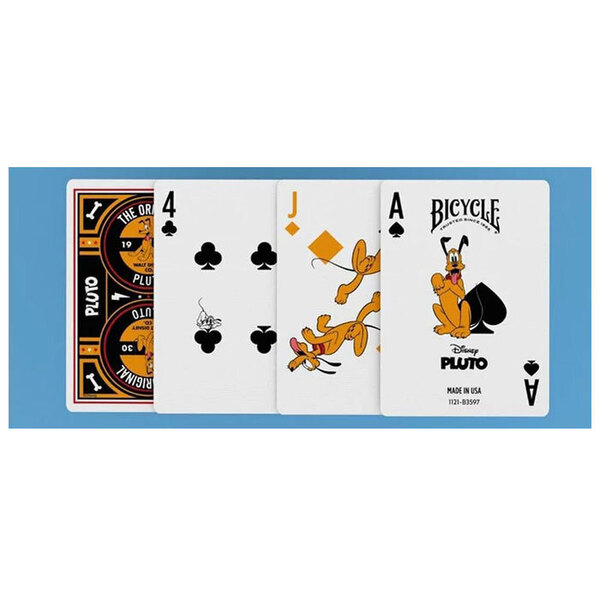 Jeu de 54 cartes Bicycle Disney Pluto