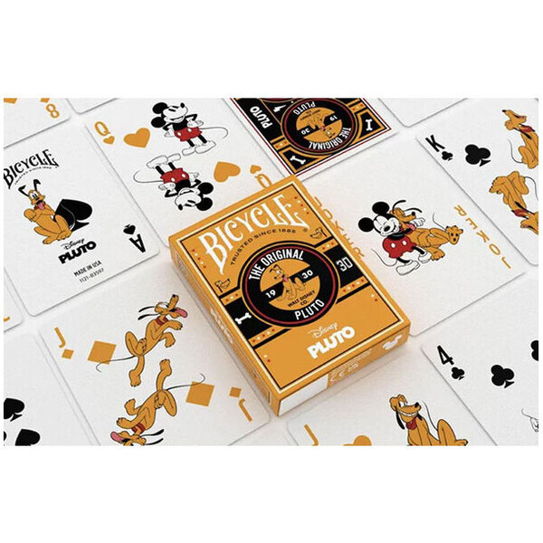 Jeu de 54 cartes Bicycle Disney Pluto